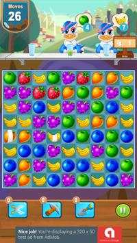 Candy and Fruits Juice Smach - Best Match 3 Game screenshot 10