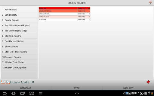 ilon Mobil Analiz HD screenshot 11