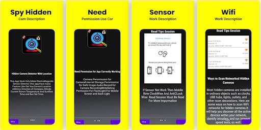 Hidden Back Spy Camera Finder screenshot 1