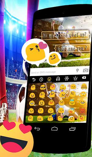 Football Keyboard Theme screenshot 2