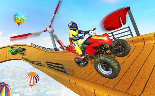 Mega Ramp Tricycle Moto Bike GT Stunt Racing Games screenshot 10