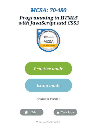 MCSA: Web Applications 70-480 Exam скриншот 7