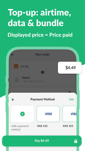 Libon: Calls and Recharge screenshot 2