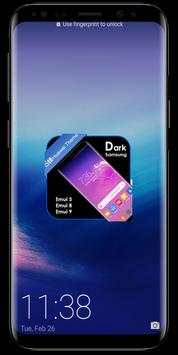 Galaxy S10 Dark theme for Huawei screenshot 2