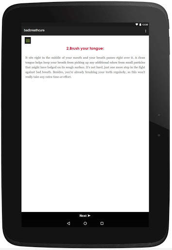 Bad Breath Cure screenshot 5
