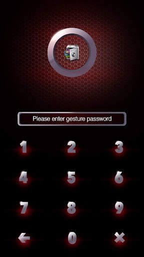 AppLock Theme Metal screenshot 1