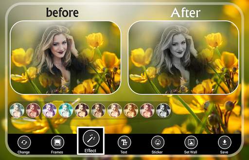 Flower Photo Frames - beautiful rose colors effect screenshot 3