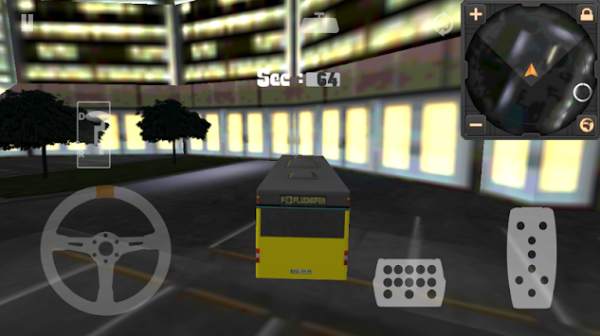 Crazy Bus Driving Simulator 3D screenshot 3