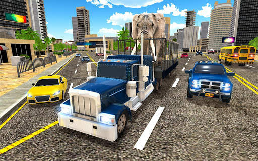 Animal Hospital Transporter Truck Driver Simulator screenshot 2
