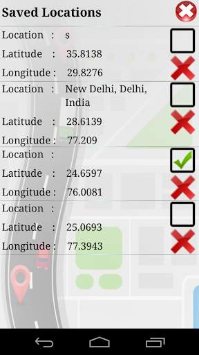 GPS Route Address Finder screenshot 7