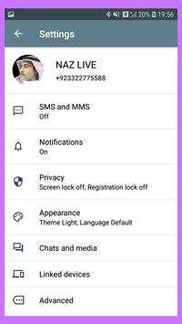 Naz live video calling and voice Messenger screenshot 3