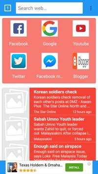 4G internet browser screenshot 1