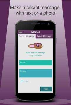 Masq Messenger screenshot 1