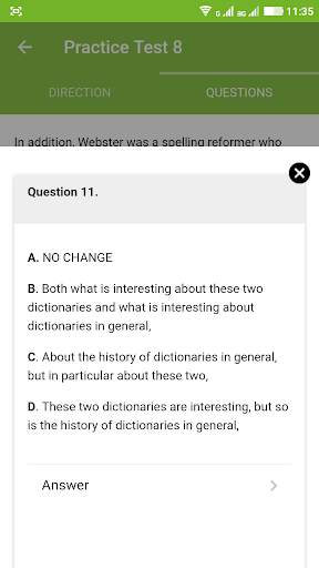 SAT Test Writing & Language скриншот 8
