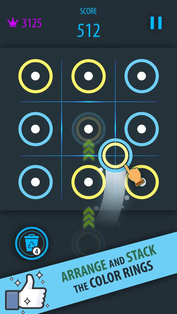 Color Rings Puzzle Free screenshot 2