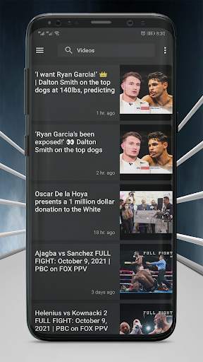 Boxing News screenshot 2