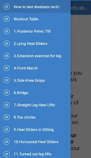 Diastasis Recti Workout скриншот 1