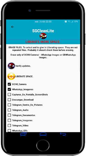 SGCleanLite Clean Liberate Space screenshot 4