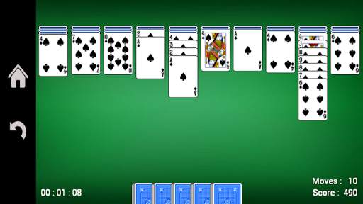 Spider Solitaire screenshot 1