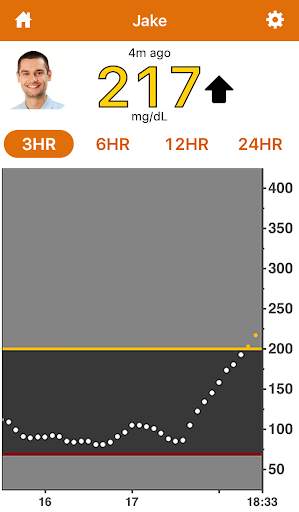 Dexcom Follow mg/dL DXCM3 screenshot 2
