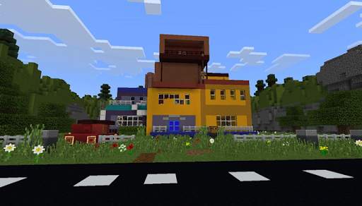 Maps Hello Neighbor for Minecraft screenshot 2