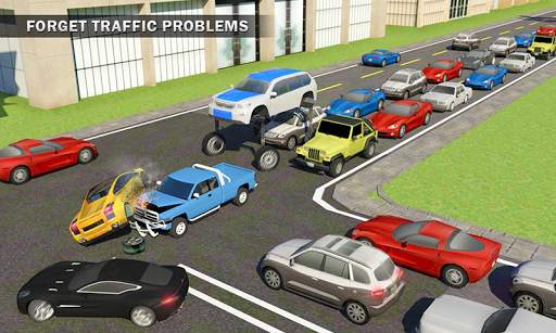 Elevated Car Driving Simulator screenshot 1