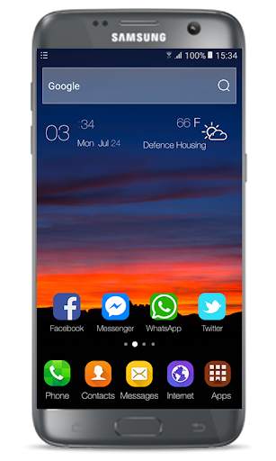 Launcher Theme for Moto E4 Plus screenshot 1
