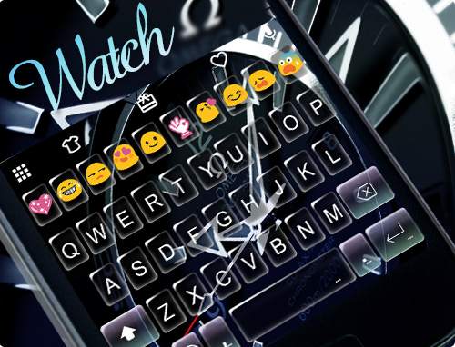 Watch Emoji Keyboard Theme screenshot 6