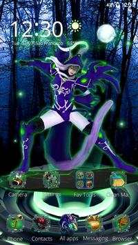 3D Warrior Hot Girl 3D Theme 4 تصوير الشاشة