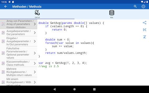 C# & SQL screenshot 1
