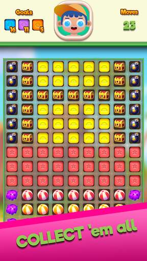 Beach Blast - Match Crush Gems screenshot 3