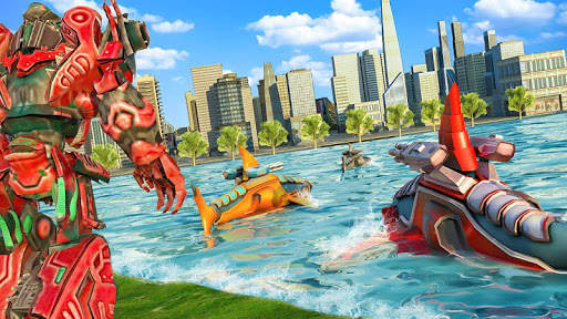 Wild Robot Shark Attack Simulator screenshot 1
