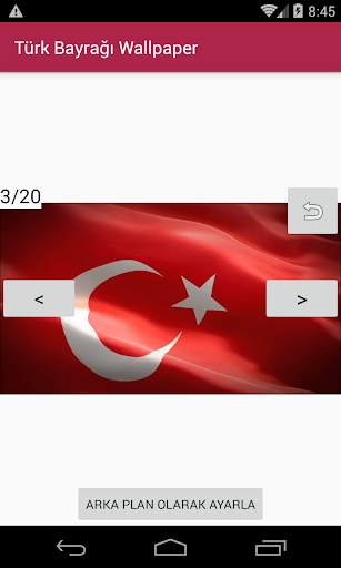 Türk Bayrağı Wallpaper screenshot 1