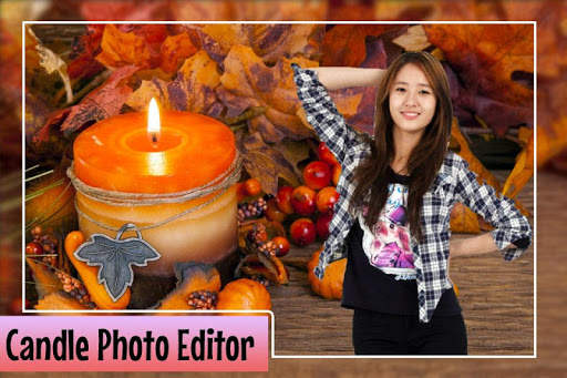 Condolence  Photo Frame with candle screenshot 5