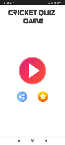 Cricket Quiz Game screenshot 1