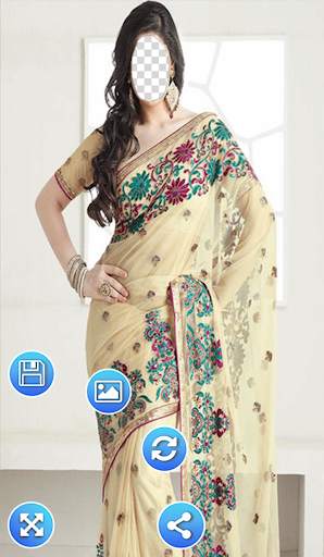 Saree Dress Photo Frames screenshot 2