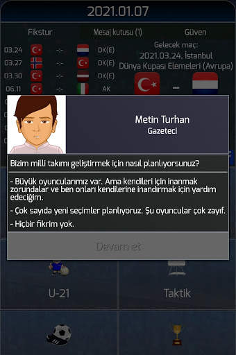 True Football National Manager screenshot 10