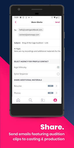 Actor App - Work Like a Pro скриншот 8