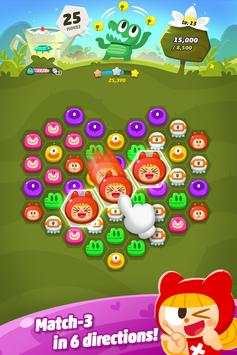 Momo Pop : Match 3 Hexa Blast! screenshot 1