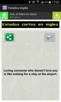 Estados Cortos en Inglés screenshot 4