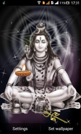 Lord Shiva Live Wallpaper screenshot 1