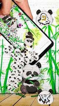 3D Panda Graffiti Gravity Themes🐼 screenshot 1