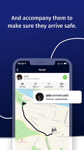 ArriveSafe – Live Location Sharing & Emergency screenshot 3