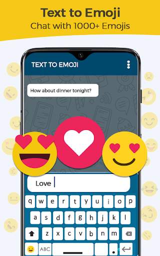 Text to Emoji Keyboard-Cute Funny Emojis for Chat screenshot 2