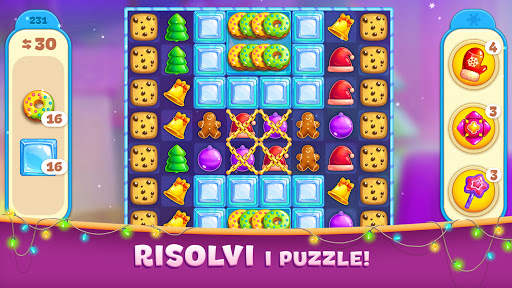 Christmas Sweeper 4 - Match-3 screenshot 4