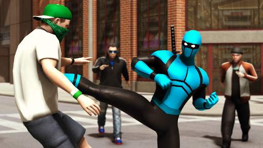 Blue Ninja : Superhero Game screenshot 1