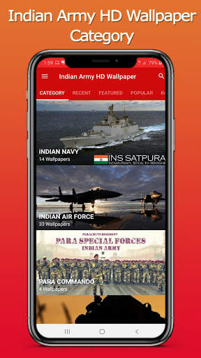 Indian Army HD Wallpaper screenshot 2