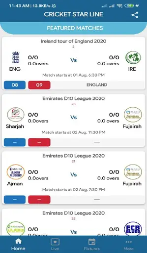 Cricket Star Line screenshot 2