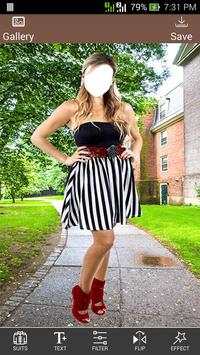 Girls Short Dress Photo Editor screenshot 3