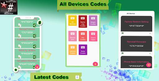 Secret Codes for android screenshot 1